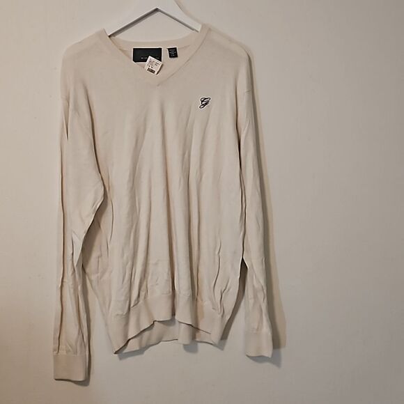Greg Normasn men V neck sweater - Picture 1 of 5
